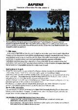 Thumbnail - Sapiens : Newsletter of Save Albert Park.