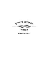 Thumbnail - Annual report (Lower Murray Water).