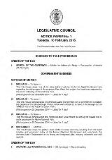 Thumbnail - Notice Paper