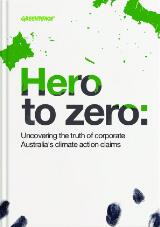 Thumbnail - Hero to zero : uncovering the truth of corporate Australia's climate action claims