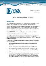 Thumbnail - ACT Budget Bulletin.