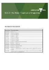 Thumbnail - ICA-37 : Hot water treatment of grapevines.