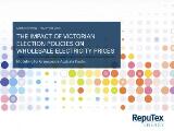 Thumbnail - The impact of Victorian election policies on wholesale electricity prices : modelling for Greenpeace Australia Pacific