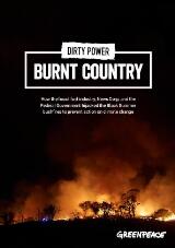 Thumbnail - Dirty power, burnt country : how the fossil fuel industry, News Corp, and the Federal Government hijacked the Black Summer bushfires to prevent action on climate change