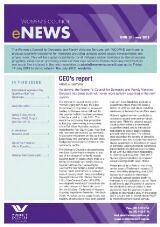 Thumbnail - Women's Council eNEWS.