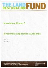 Thumbnail - Land Restoration Fund : investment round 3 : investment application guidelines