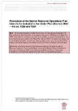 Thumbnail - Provisions of the Barron Resource Operations Plan taken to be included in the Water Plan (Barron) 2002 : Act ss. 1259 and 1264