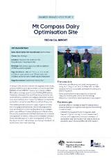 Thumbnail - Mt Compass Dairy Optimisation Site.