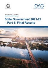 Thumbnail - State Government 2021-22 - Part 3: Final Results : Financial Audit Results.