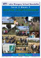 Thumbnail - Lake Wangary School newsletter.