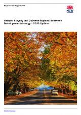 Thumbnail - Orange, Blayney and Cabonne regional economic development strategy - 2023 update