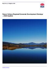 Thumbnail - Snowy Valleys regional economic development strategy - 2023 update