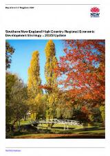 Thumbnail - Southern New England High Country regional economic development strategy - 2023 update