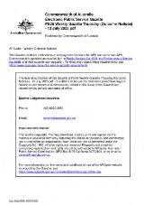 Thumbnail - Electronic APS Employment Gazette.