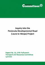 Thumbnail - Inquiry into Peninsula Developmental Road (Laura to Weipa) project
