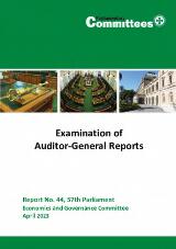 Thumbnail - Examination of Auditor-General reports