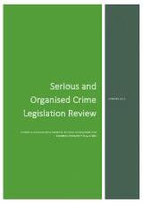 Thumbnail - Serious and Organised Crime Legislation Review, January 2023.