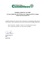 Thumbnail - Health and Environment Committee: Report No. 32, 57th Parliament-Tobacco and Other Smoking Products Amendment Bill 2023: Erratum.