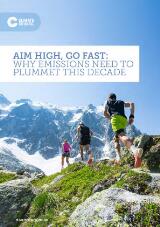 Thumbnail - Aim high, go fast : why emissions need to plummet this decade