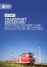 Thumbnail - Transport emissions : driving down car pollution in cities.