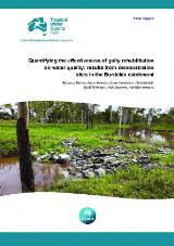 Thumbnail - Quantifying the effectiveness of gully rehabilitation on water quality : results from demonstration sites in the Burdekin catchment