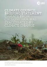 Thumbnail - Damage from Cyclone Pam was exacerbated by climate change.