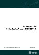 Thumbnail - End of waste code : Coal combustion products (ENEW07359717)