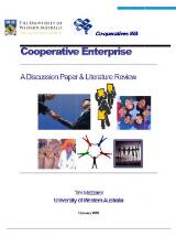 Thumbnail - Co-operative Enterprise : A Discussion Paper and Literature Review.