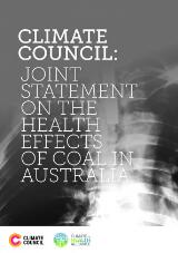 Thumbnail - Joint statement on the health effects of coal in Australia.