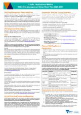 Thumbnail - Licola, Heyfield and Maffra wild dog management zone work plan.