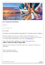 Thumbnail - ACT multicultural community e-news.