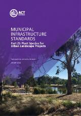 Thumbnail - Municipal infrastructure standards: part 25 : plant species for urban landscape projects.