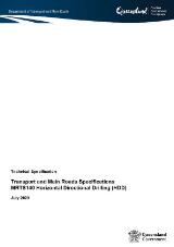 Thumbnail - Transport and Main Roads specifications : MRTS140 Horizontal directional drilling (HDD)