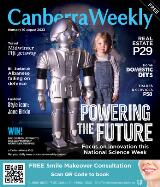 Thumbnail - Canberra weekly magazine.