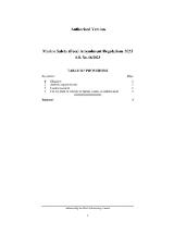 Thumbnail - Marine Safety (Fees) Amendment Regulations 2023.