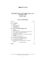 Thumbnail - Road Safety (General) and (Vehicles) Amendment Regulations 2023.