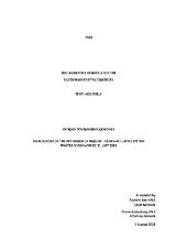 Thumbnail - Final report of the ACT Board of Inquiry - Criminal Justice System Walter Sofronoff KC 31 July 2023 : interim Government response.