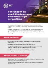 Thumbnail - Consultation on regulation to prevent new network gas connections.