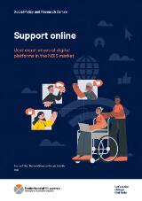 Thumbnail - Support online: user experiences of digital platforms in the NDIS market.