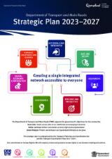 Thumbnail - Department of Transport and Main Roads strategic plan 2023-2027.