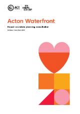 Thumbnail - Acton waterfront : report on estate planning consultation.