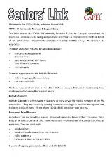 Thumbnail - Seniors' Link : August 2019.
