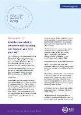 Thumbnail - Voluntary assisted dying : discussion guide 1 of 5.
