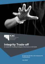 Thumbnail - Integrity trade-off : an update on troubling ambiguity : governance in SA Health