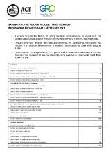 Thumbnail - Gaming machine reform package - trading scheme information provided as at ...