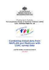 Thumbnail - Combining linked data from NAPLAN and Medicare with LSAC survey data