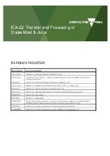 Thumbnail - ICA-22 : Transfer and processing of grape must & juice.