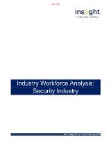 Thumbnail - Industry workforce analysis : security industry.