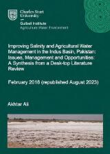 Thumbnail - Improving salinity and agricultural water management in the Indus Basin, Pakistan : issues, management and opportunitie : a synthesis from a desk-top literature review