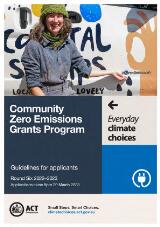 Thumbnail - Community zero emissions grants program: guidelines for applicants : round six 2022-2023.